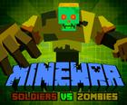 Солдаты минной войны против зомби