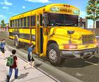 قيادة حافلة مدرسية حقيقية