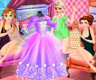 Prinzessinnen Verträumten Kleid