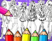 Monster High Coloring Book
