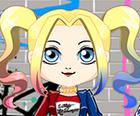 Aranyos Harley Quinn Öltöztetős