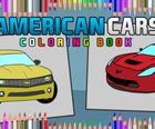 Os Carros Americanos Livro De Colorir