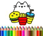 БЦ сладък котки оцветяване 