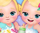 My New Baby Twins-Joc De Îngrijire Pentru Copii