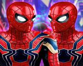 Spiderman Spot Różnice-Puzzle