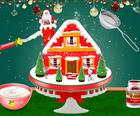 Kalėdos Gingerbread House Pyragas