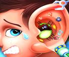 耳の医者の手術とマルチ手術病院ゲーム