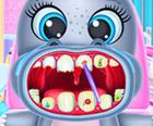 Baby Hippo Dental Care-Zabawa Chirurgii Gry