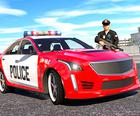 Auto della polizia Cop simulatore reale