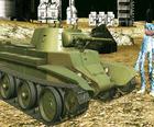 Realistische Panzer Poopy Krieg