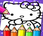 Hello Kitty Carte De Colorat