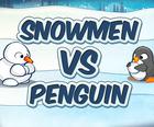 Снежни човеци срещу пингвин
