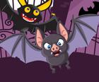 Scary Midnight Hidden Bats