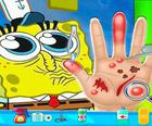 Spongebob มือของหมอเกมส์ออนไลน์-โรงพยาบาลไฟช็อ