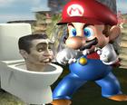 Super szpieg Mario przeciwko Skibidi toaleta