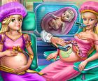 Η γκόλντι Πριγκίπισσες Έγκυος Check up
