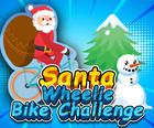 Santa Wheelie Bike Herausforderung