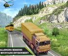 美国陆军上坡越野山地卡车游戏3D