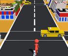 Corrida de estrada divertida 3D