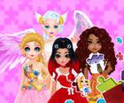 Quebra-cabeças-Princesas e anjos novo visual