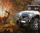 Safari Jeep Automobilių Stovėjimo Sim: Džiunglių Nuotykių