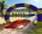 浮动水上冲浪车驾驶：沙滩赛车