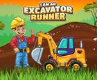 I am an Excavator Runner Game