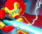 Iron Man-Combat de Stickman 