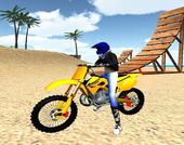 Motocross Beach Stunts Gas 3D