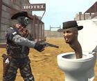 Kowboj vs Skibidi toalety