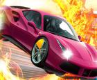  Nekilnojamojo automobilių lenktynių Stunt Rider 3D 
