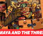 Maya a tri puzzle