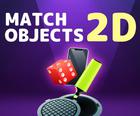 Match objekter 2D: matchende spil