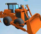 Bulldozer Crash Race-Insane 3D yarış oyunu
