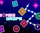 बम बूँदें-भौतिकी गेंदों