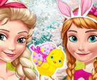 Aniela și Eliza: Distracție Paște