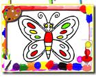 Бабочка Книжка-Раскраска