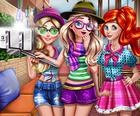 Princesses Hipster სახლში