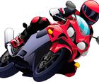 Cartoon Мотоциклети Пъзел