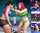 Women Wrestling Fight Revolution: Fighting Games