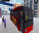 Stadtbus und Offroad-Busfahrer