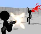 Tireur de pistolet Stickman 3D