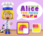 Świat Alice Puzzle żywności