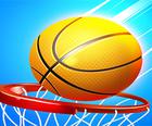 Dunk Ball: Geskiet Die Hoop Basketbal Getref