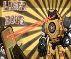 Laser Bots Die Held Robot Skiet Spel