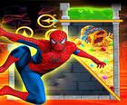 Spiderman Redning-Pin Pull Challange