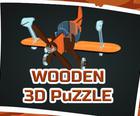 Puzzle 3D din lemn