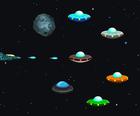 UFOスペースシューティングゲーム