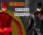 色のバットマンのドレスアップ