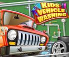 Deti umývanie auta garáž pre chlapcov